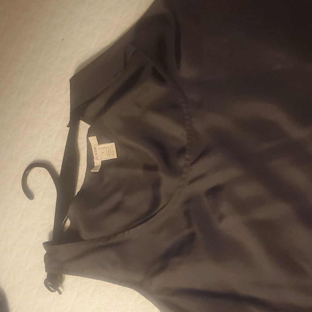 JCrew silk tank size 8